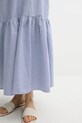 United Colors of Benetton rochie 4SZRDV0B8 albastru