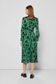 Obleka Bizuu NYLA NYLA.ACUTO.MULTI.SS25 zelena SS25
