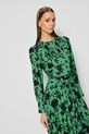 Obleka Bizuu NYLA zelena NYLA.ACUTO.MULTI.SS25