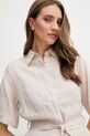 Gant sukienka lniana beżowy 4503390