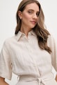 Gant rochie din in bej 4503390