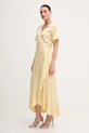 Gant sukienka 4503403 żółty SS25