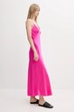 Svilena haljina FROM FUTURE WRO00032 roza SS25