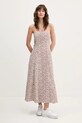 Šaty Abercrombie & Fitch KI159.5481.509 biela SS25