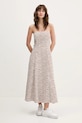 Abercrombie & Fitch rochie KI159.5481.509 alb SS25
