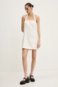 Šaty Abercrombie & Fitch KI159.5487.178 béžová SS25