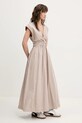 Šaty Abercrombie & Fitch KI159.5581.106 béžová SS25