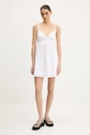 Hollister Co. sukienka bawełniana KI359.5065.100 biały SS25