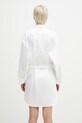 Îmbrăcăminte Kenzo rochie din bumbac FF52RO4059LO.01 alb