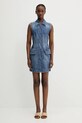 Sportmax vestito di jeans Carabo tessuto blu 2512221012600