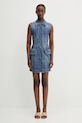 Джинсова сукня Sportmax Carabo гладкий блакитний 2512221012600
