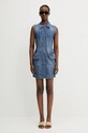 Sportmax vestito di jeans Carabo 2512221012600 blu