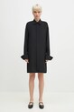 Sportmax silk dress Eolie black 2512221031600