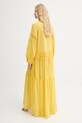 Îmbrăcăminte Ermanno Scervino rochie din amestec de mătase D464Q620RUQ galben