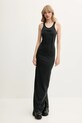 Odzież MM6 Maison Margiela sukienka bawełniana S62DG0048.M20108.899 czarny
