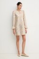 Сукня Bruuns Bazaar BBW4451 бежевий SS25