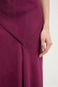 Hoss Intropia sukienka z domieszką lnu 8229107 fioletowy
