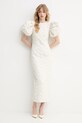 Rotate rochie 114553857 bej SS25