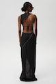 Λινό φόρεμα Undress Code Margherita Dress Stitch μαύρο 895