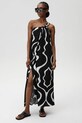 Undress Code rochie din amestec de in Theia Dress 903 multicolor SS25