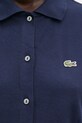 Хлопковое платье Lacoste EF9621 тёмно-синий