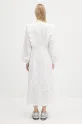 Odzież A.P.C. sukienka bawełniana Robe Ginger COHFF.F35154 biały