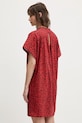 Odzież Bimba Y Lola sukienka bawełniana 251BR9064.10100 czerwony