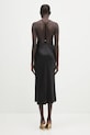 Clothing Marine Serre dress Satin Slip WDR302B.CWOV0056 black