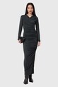 AllSaints rochie HANAKO CUPRO W015DC