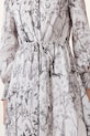Îmbrăcăminte AllSaints rochie din in SKYLAR MAXI W047DC alb