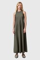 AllSaints sukienka AIDA z elastanem zielony W082DC
