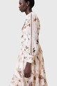 Φόρεμα AllSaints ZORA MIDI W084DC μπεζ