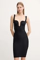 PARAMIDONNA rochie de plajă Mika negru SS25MDBL