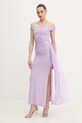 Bardot sukienka 59512DB fioletowy SS26