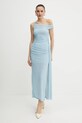 Šaty Bardot 59512DB modrá SS25