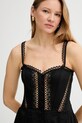 Φόρεμα Charo Ruiz Ibiza Dafelle μαύρο 251620