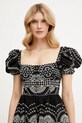 Charo Ruiz Ibiza rochie Aliza negru 254604