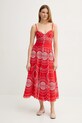 Сукня Charo Ruiz Ibiza Catta 254612 червоний SS25