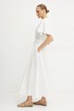 Forte Forte rochie din bumbac 13849.my.dress alb SS25