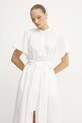 Forte Forte rochie din bumbac alb 13849.my.dress