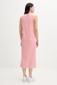 United Colors of Benetton sukienka bawełniana 3W0C5V02F różowy SS25