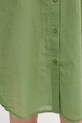 United Colors of Benetton рокля тип риза от памук 4DW35V02K зелен