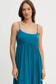 United Colors of Benetton sukienka turkusowy 4VW95V028