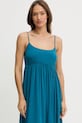 Φόρεμα United Colors of Benetton τιρκουάζ 4VW95V028