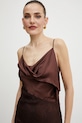 Pinko sukienka 104752.A2DG brązowy