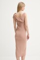 Ρούχα Φόρεμα Rick Owens Lilies LI01E4518RV μπεζ