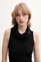 Φόρεμα Rick Owens Lilies μαύρο LI01E4523CVI