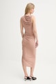 Odzież Rick Owens Lilies sukienka LI01E4524RV beżowy