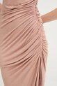 Šaty Rick Owens Lilies LI01E4524RV béžová