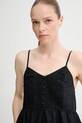 Levi's sukienka bawełniana CORA SL MINI DRESS czarny 001RJ